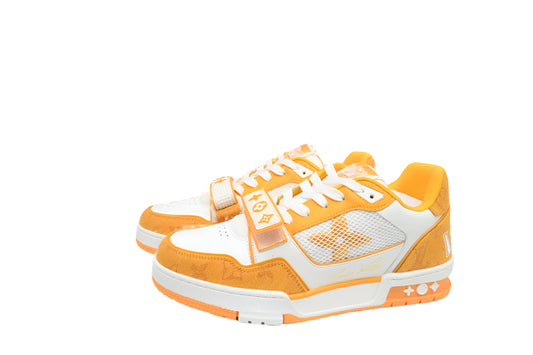 Louis Vuitton Trainer Monogram Denim Yellow - TruVybe Essentials