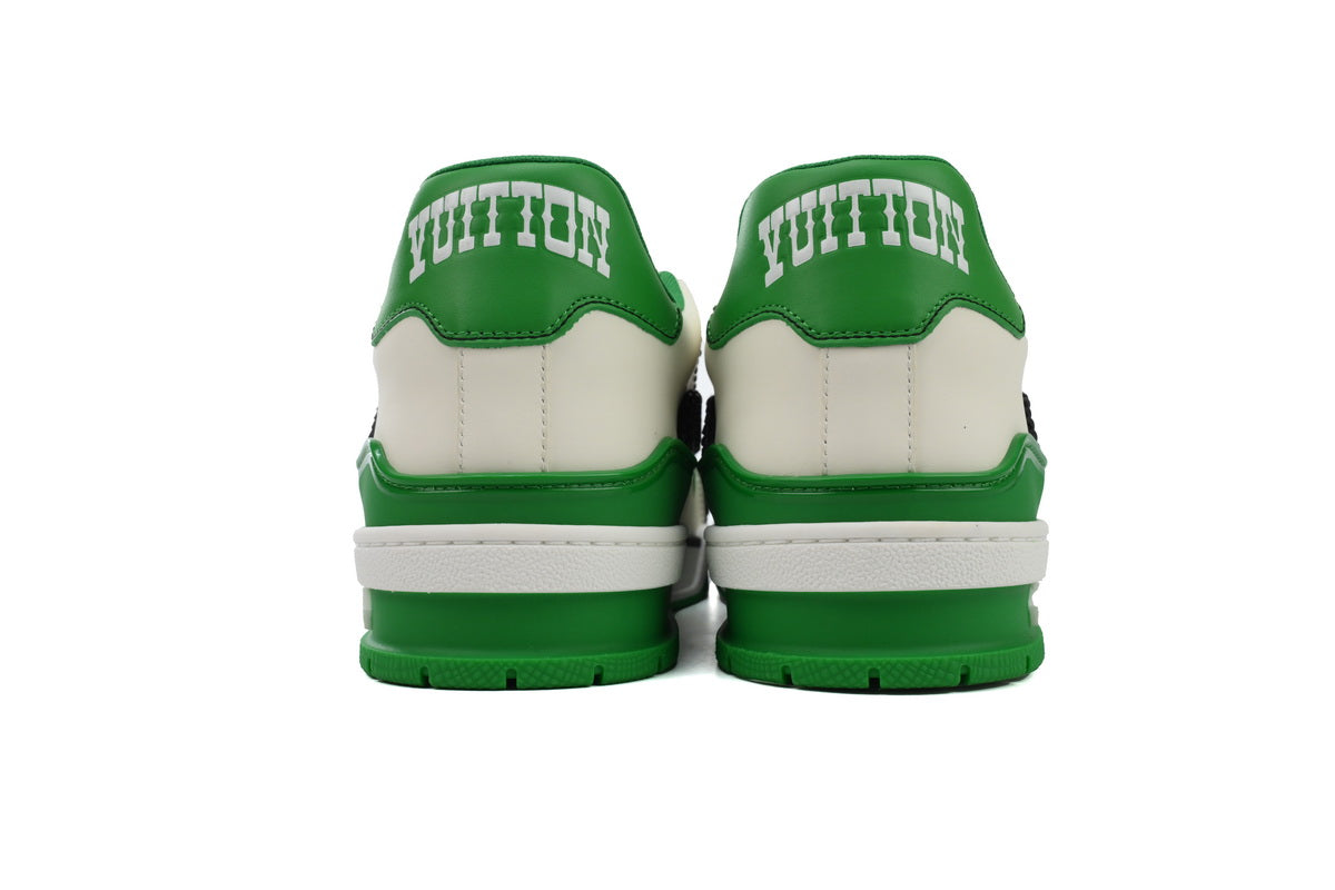 Louis Vuitton Trainer White/Green - TruVybe Essentials