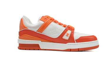 Louis Vuitton Trainer White Orange - TruVybe Essentials