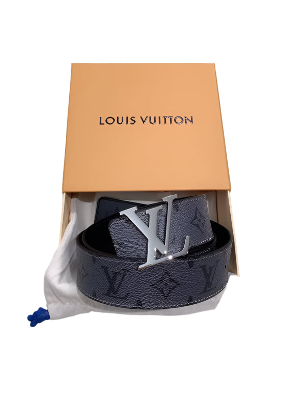 Louis VuittonBlack LV Calf leather Belt - TruVybe Essentials