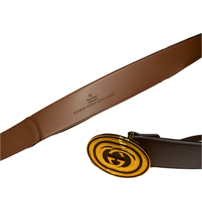 Gucci Belt InterlockingOval G - TruVybe Essentials