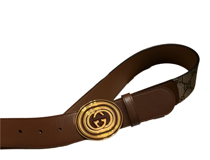 Gucci Belt InterlockingOval G - TruVybe Essentials