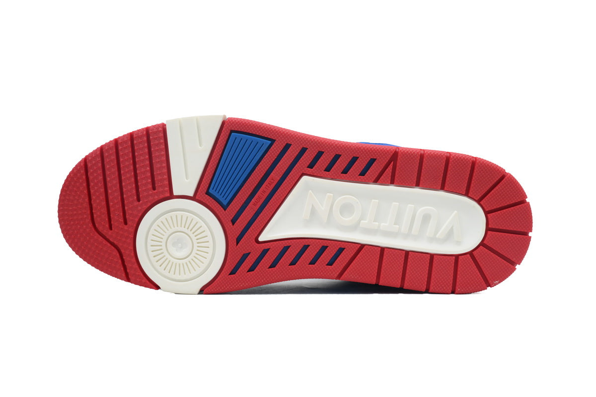 Louis Vuitton Trainer Blue/Red - TruVybe Essentials