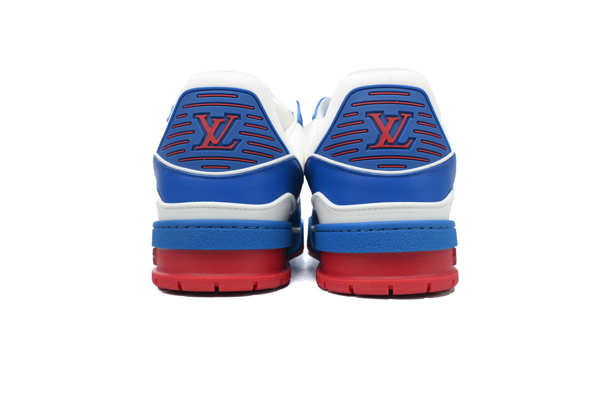 Louis Vuitton Trainer Blue/Red - TruVybe Essentials