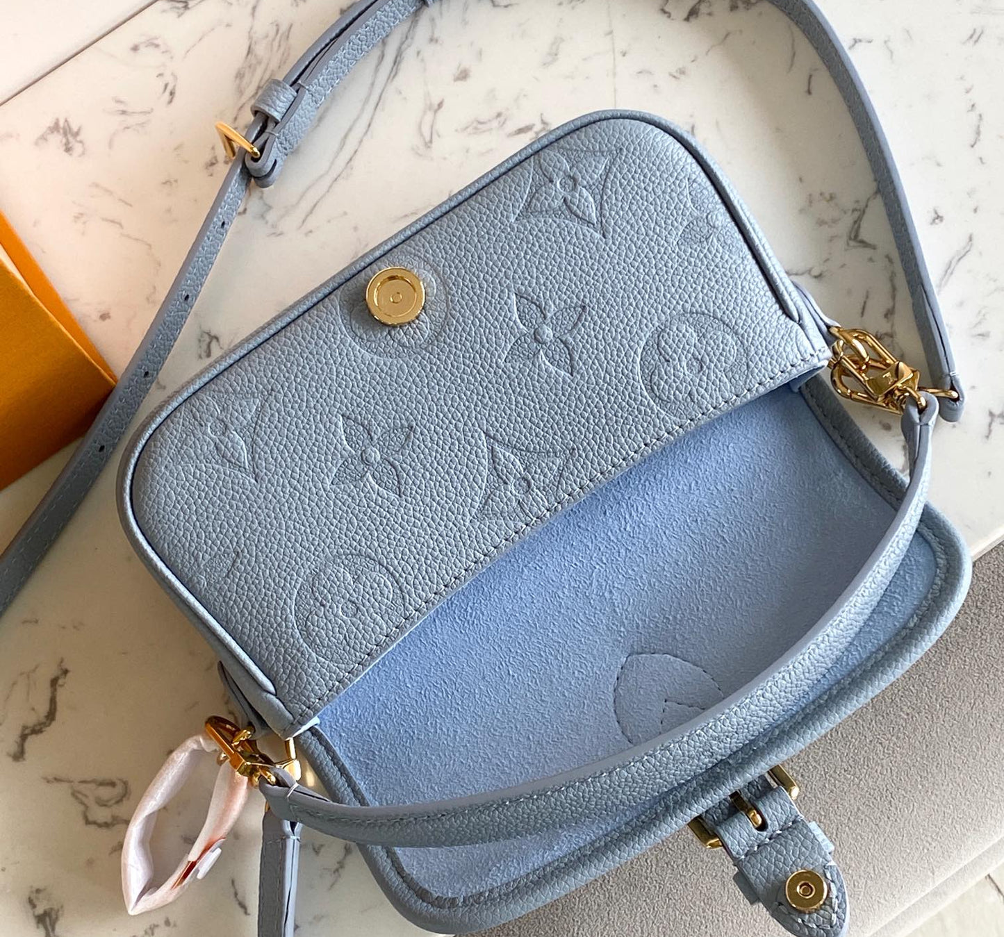 open Nano Diane Shoulder Bag Blue