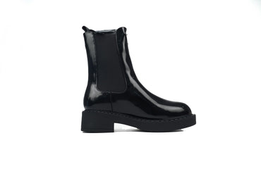 Prada Brushed Leather Chelsea Boots - TruVybe Essentials