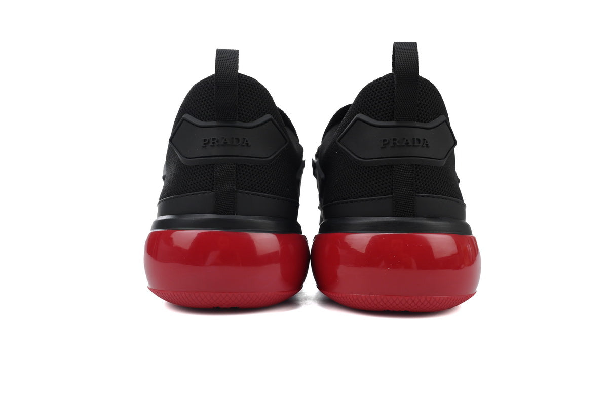 Prada Cloudbust  Sneakers Black and Red - TruVybe Essentials