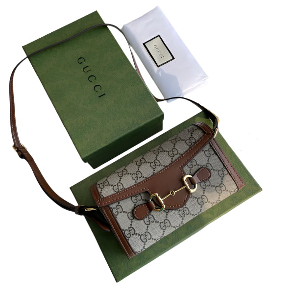 GUCCI 1955 Horsebit 699296 Item NO.: 699296 18CM Weight: 0.6 kg = - TruVybe Essentials