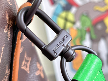 snap 2022 Monogram Trunk L'Œil Keepall Bandoulière 55 travel bag – Detachable Shoulder Strap