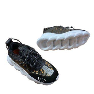 Versace Chain Reaction  Rubber Sole Multi-Color Black/ Gold - TruVybe Essentials