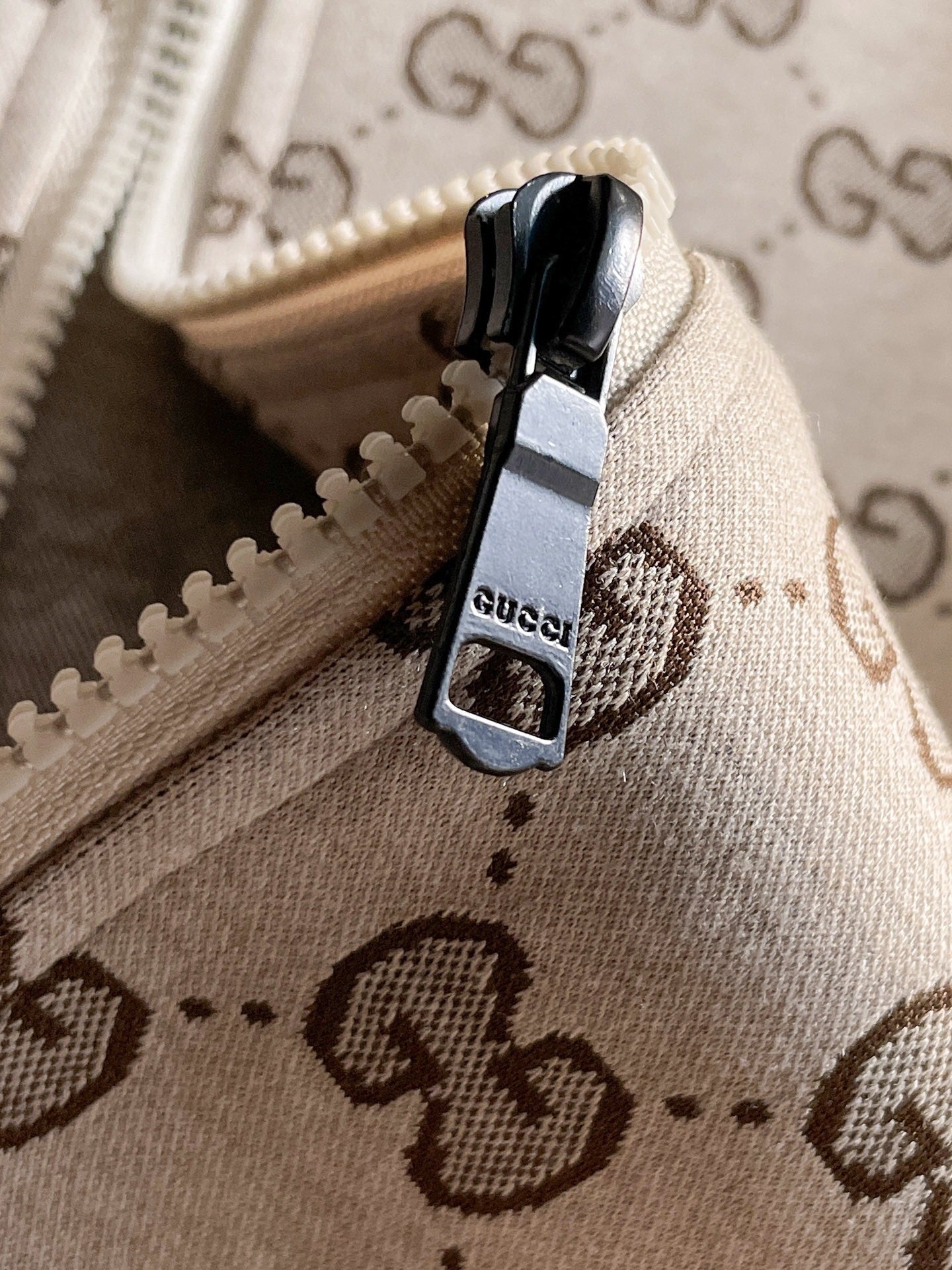 zipper 2-Piece Luxury Monogram Tracksuit – Zip Hoodie & Stripe Jogger Set